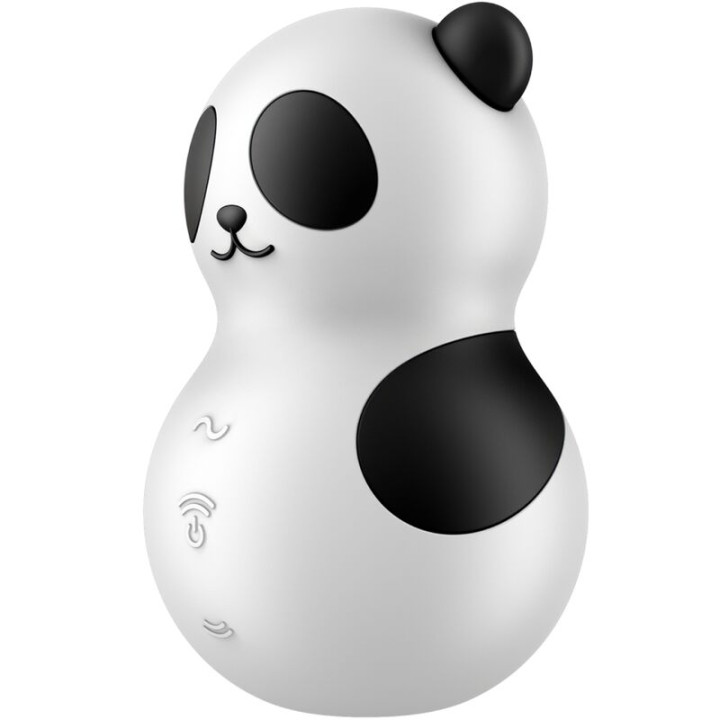 Satisfyer - Pocket Panda Stimolatore e Vibratore in Bianco e Nero