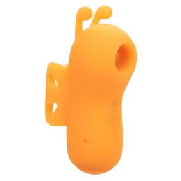 Calexotics - Neon Vibes Buzzing Vibe le Stimulateur de Doigts 10 Vibrations Orange