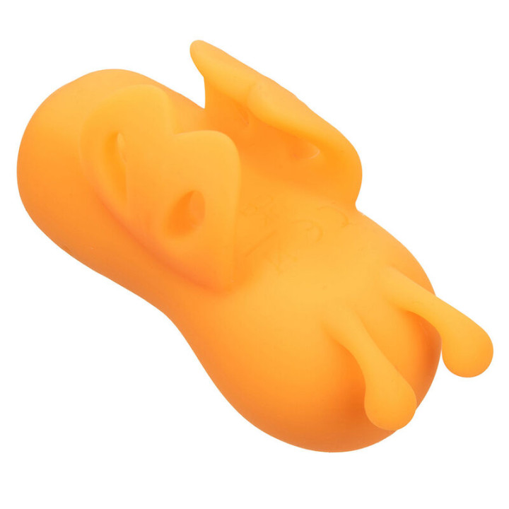 Calexotics - Neon Vibes Buzzing Vibe le Stimulateur de Doigts 10 Vibrations Orange