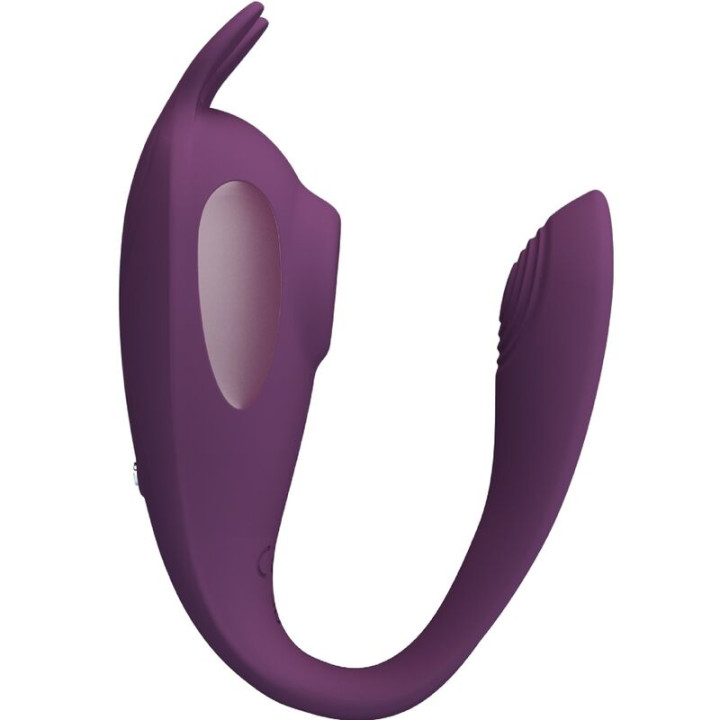 Pretty Love - Stimulateur et Vibrateur Shey Application Gratuite Longue Distance Violet