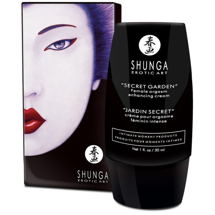 Shunga - Creme de Orgasmo Feminino Intenso Jardim Secreto
