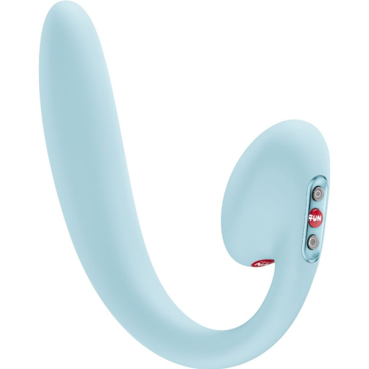 Fun Factory - Crescendo Doble Vibrador Insertable Air Pulse Azul