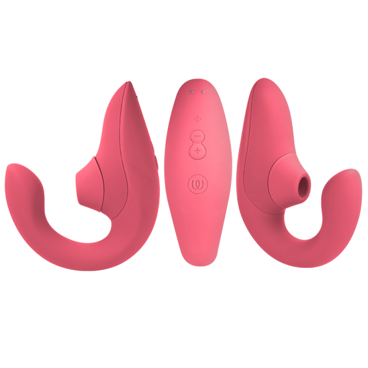 Womanizer - Vibrador Estimulador Blend Rabbit Rosa Vibrante