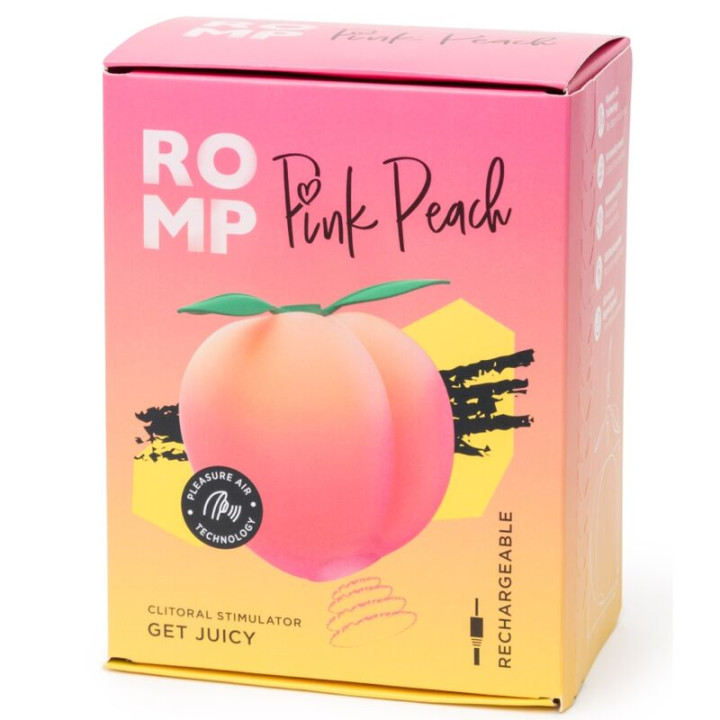 Romp - Pink Peach Clitoral Suction