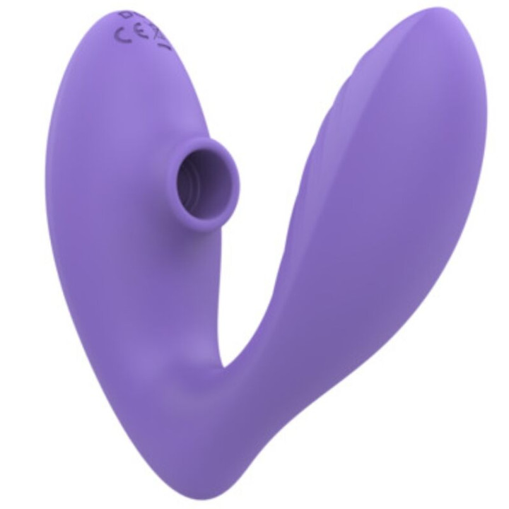 Romp - Reverb g-Spot Stimulator And Clitoral Suction Device Purple