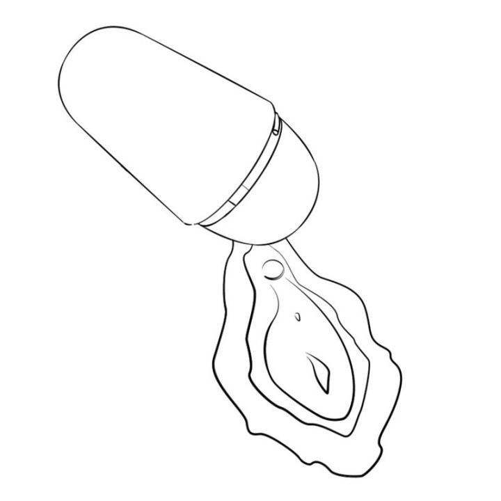 Romp - Stimolatore Clitorideo Gratuito Con Coperchio, 10 Livelli, Ricaricabile, Viola