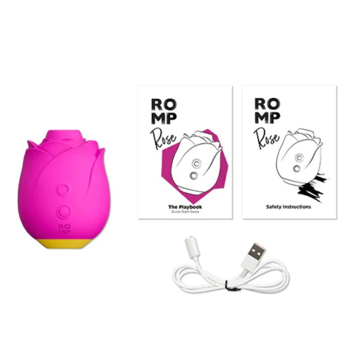 Romp - Rose 2.0 Outil de Succion Clitoridienne en Forme de Rose