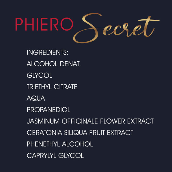500 Cosmetics - Phiero Secret Natural Inodorless Combinação Hormônios Sexuais Femininos 15 ml