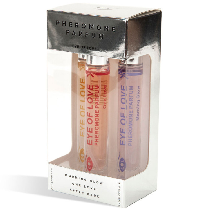 Eye of Love - Parfum Eol Phr 10 ml Set/3 - Morning Glow, One Love, After Dark