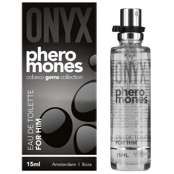 Cobeco - Onyx Pheromones Eau de Toilette Per Lui 15ml