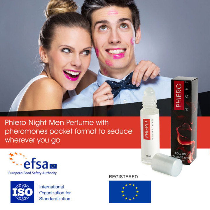 500 Cosmetics - Phiero Night Man Parfum Pheromone Für Männer Mit Roll-on