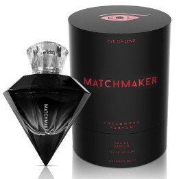 Olho de Amor - Matchmaker Black Diamond Lgbtq Perfume Feromones Para Ele 30 ml