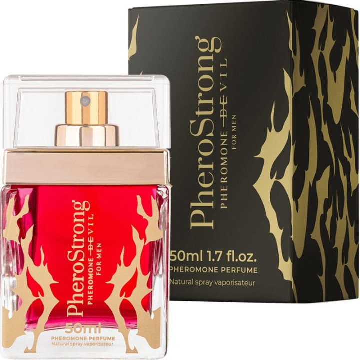 Pherostrong - Profumo ai Feromoni Devil Per Uomo 50 ml