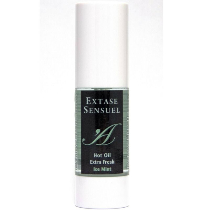 Extase Sensual - Óleo de Massagem Com Efeito Gelo Extra Fresco 30 ml