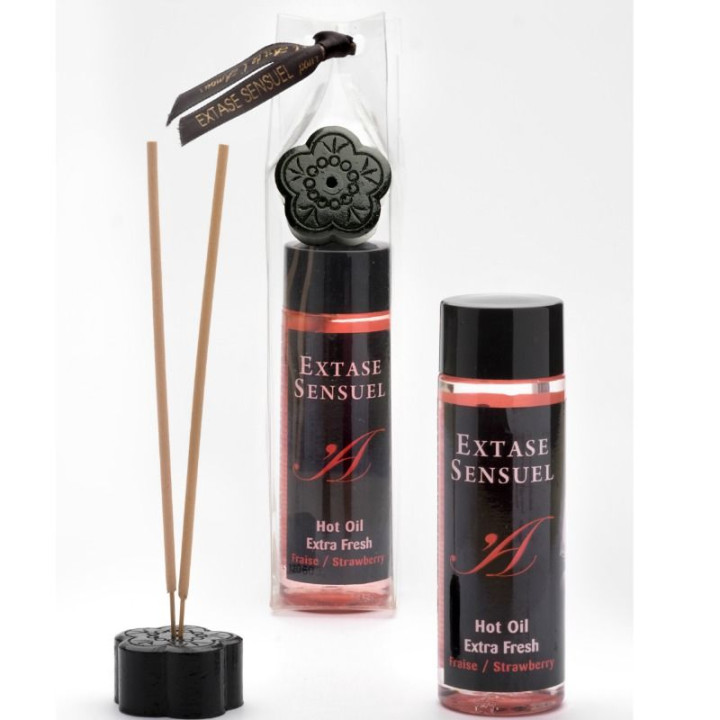 Extase Sensual - Massageöl Mit Extra Frischem Erdbeereffekt 100 ml