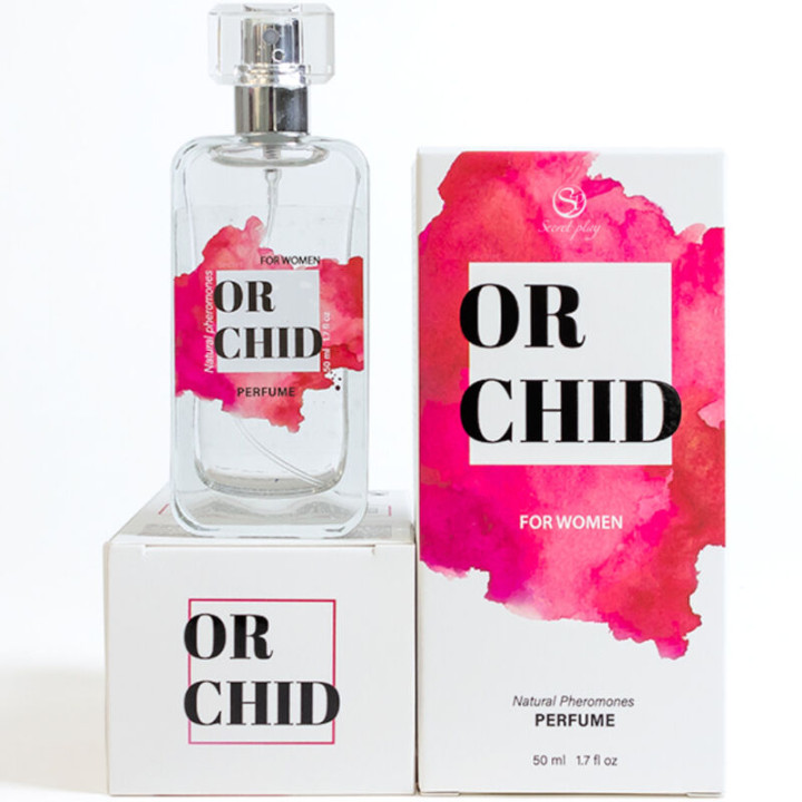 Secretplay - Spray Parfum Aux Phéromones Naturelles d'Orchidée 50 ml