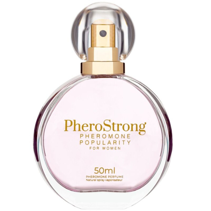 Pherostrong - Perfume Con Feromonas Popularity Para Mujer 50 ml