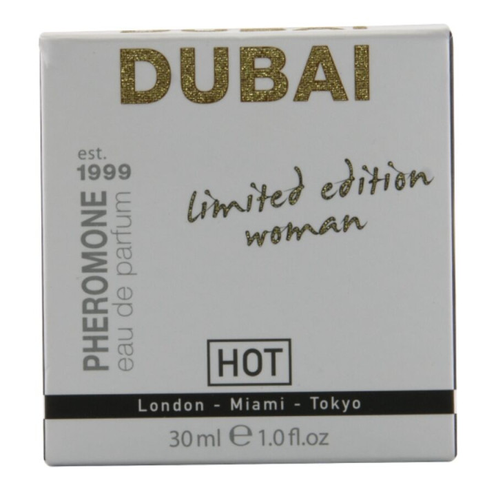 Hot - Perfume Con Feromonas Dubai Edición Limitada Mujer 30 ml