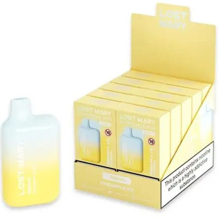 Lost Mary - Bm600 Nicotine Vaper 2% Einweg Ananas Eis