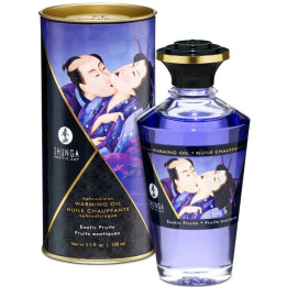 Shunga - Heat Effect Massage Oil Exotic Fruits Flavor 100 ml