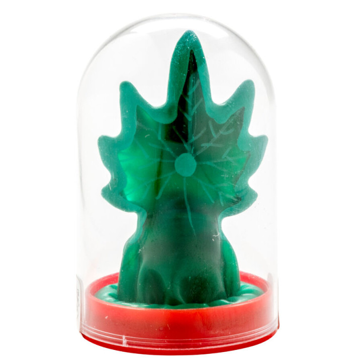 Condomerie - Handbemalte Neuheitskondome Cannabis Modell 1