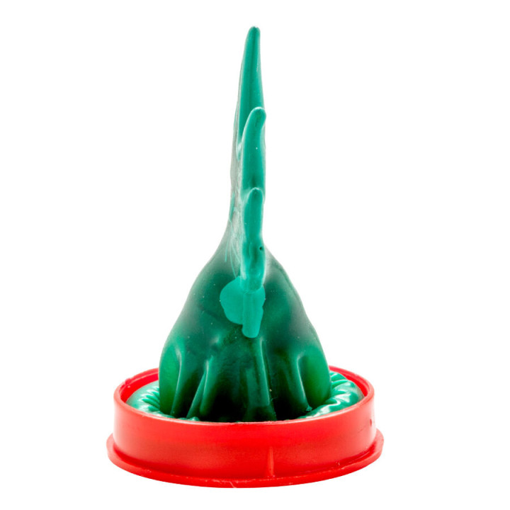 Condomerie - Handbemalte Neuheitskondome Cannabis Modell 1