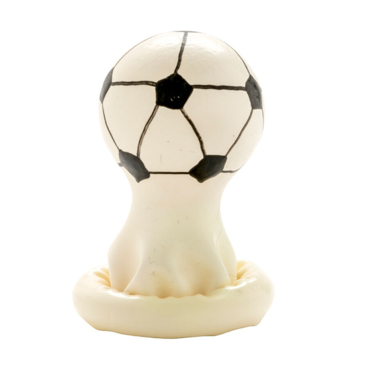 Condomerie - Handbemalte Neuheitskondome Fussball