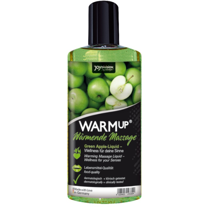 Joydivision Warmup - Óleo de Massagem Maçã Verde Warmup - 150 ml