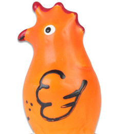 Condomerie - Préservatifs Fantaisie Peints à la Main Coq Modèle 1
