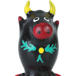 Condomerie - Handbemalte Neuheitskondome Bull Schwarz Modell 1