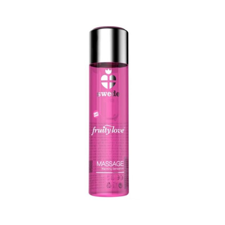 Swede - Fruity Love Massageöl Mit Wärmendem Effekt, Rosa Grapefruit Mit Mango 60 ml