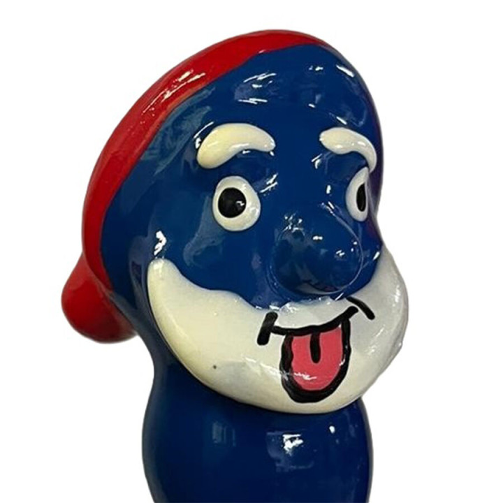 Condomerie - Handbemalte Neuheitskondome Blauer Opa