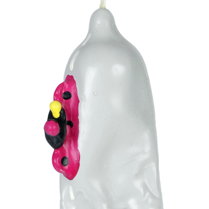 Condomerie - Handbemalte Neuheitskondome Motorrad xl