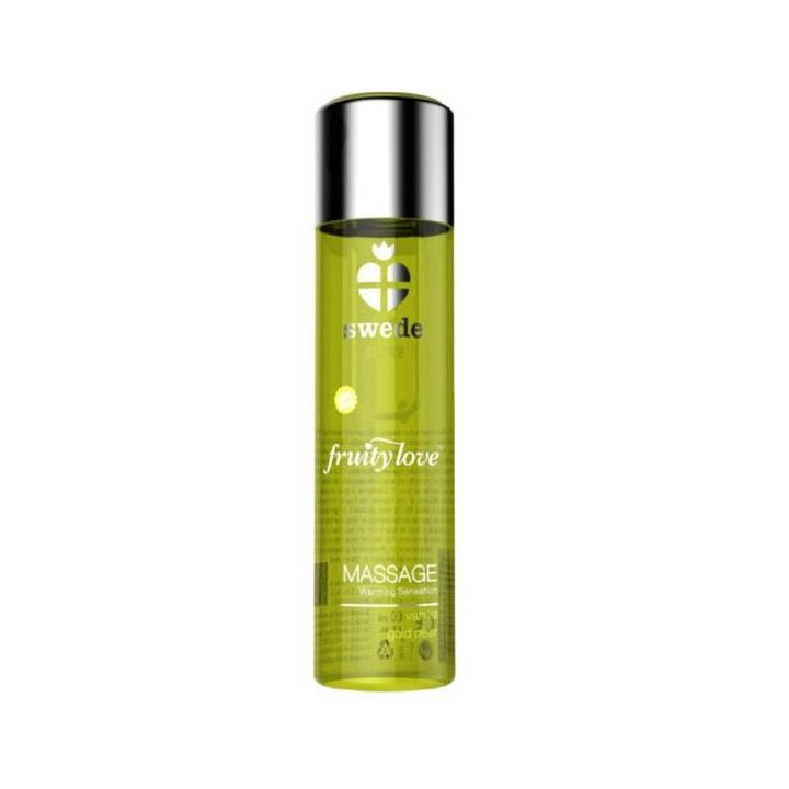 Swede - Fruity Love Aceite Efecto Calor Vainilla y Pera 60 ml
