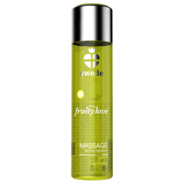 Swede - Fruity Love Olio da Massaggio Effetto Riscaldante Vaniglia e Pera Oro 120 ml