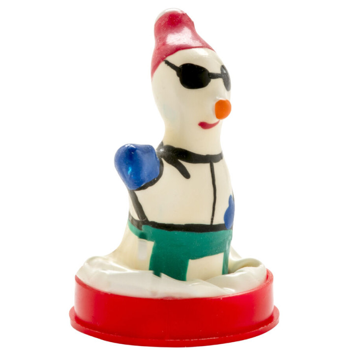 Condomerie - Handbemalte Neuheitskondome Snowboarder xl