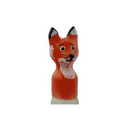 Condomerie - Handbemalte Neuheitskondome Fuchsbraun xl