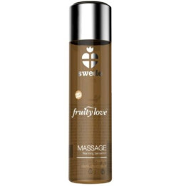 Swede - Fruity Love Effet Chauffant Huile de Massage Chocolat Noir Intense 60 ml