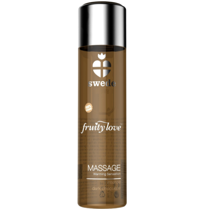 Swede - Fruity Love Aceite Efecto Calor Chocolate Negro 120 ml