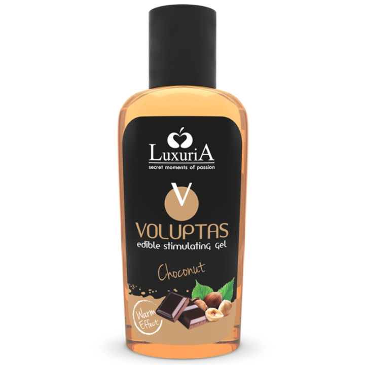 Intimateline Luxuria - Voluptas Gel de Massagem Comestível Efeito Aquecedor - Choconut 100 ml