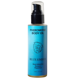 Eye of Love - Bloom Blue Ember Aceite Corporal Con Feromonas Para Atraer a Mujeres 120 ml