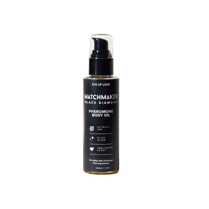 Eye of Love - Matchmaker Black Diamond Aceite Corporal Con Feromonas Para Atraer a Mujeres 120 ml