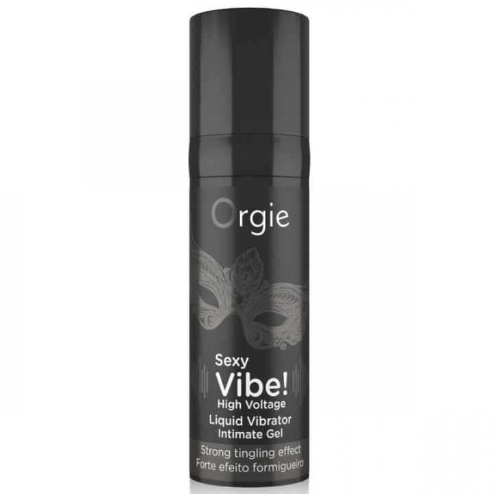 Orgie - Sexy Vibe! High Voltage Gel Íntimo Efecto Vibrante Extra Fuerte 15 ml