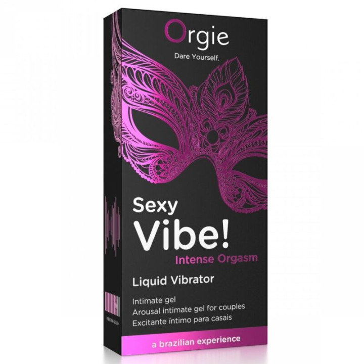 Orgie - Sexy Vibe! Intense Orgasm Gel Íntimo Multisensación 15 ml