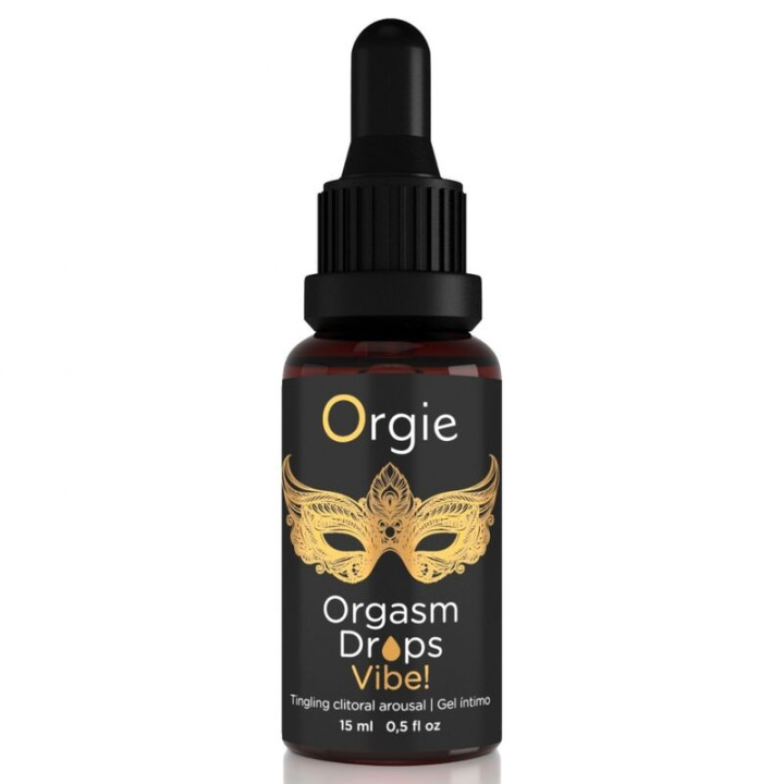 Orgie - Orgasm Drops Vibe! Gotas Estimulantes Efecto Vibrante Para Clítoris 15 ml