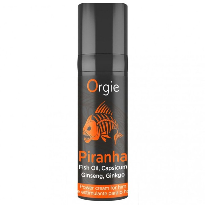 Orgie - Piranha Crema Potenciadora Para Hombre 15 ml