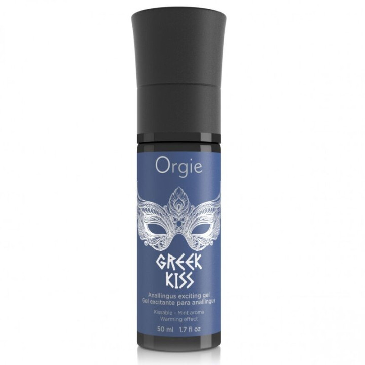 Orgie - Greek Kiss Gel Estimulante Para Anilingus Sabor Menta 50 ml