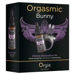 Orgie - Orgasmic Bunny Kit de Estimulación Con Anillo Vibrador