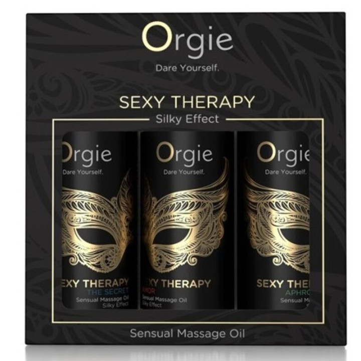 Orgie - Sexy Therapy Set Aceites Minis de Masaje 3 x 30 ml