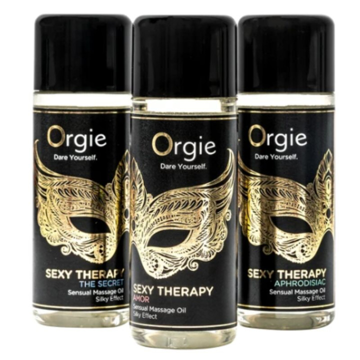 Orgie - Sexy Therapy Set Aceites Minis de Masaje 3 x 30 ml